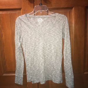 Grey long sleeved shirt